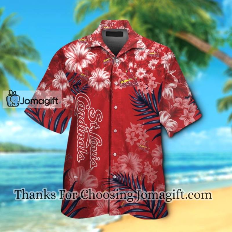 Custom Name St. Louis Cardinals Hawaiian Shirt Gift - Jomagift