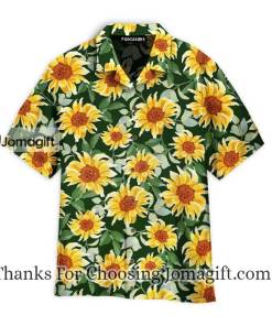 Spring Is Here Sunflowers Aloha Hawaiian Shirts 1