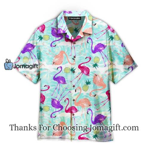 Stand Tall And Be A Fabulous Flamingo Funny Hawaiian Shirt