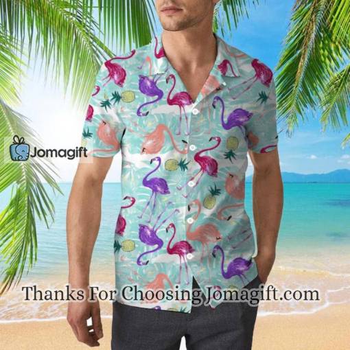 Stand Tall And Be A Fabulous Flamingo Funny Hawaiian Shirt