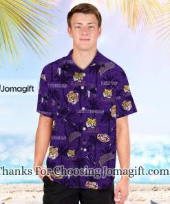 Stylish Lsu Tigers Personalized Coconut Hawaiian Shirts Gift