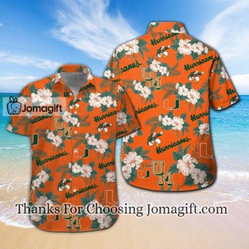[Stylish] Miami Hurricanes Hawaiian Shirt Gift