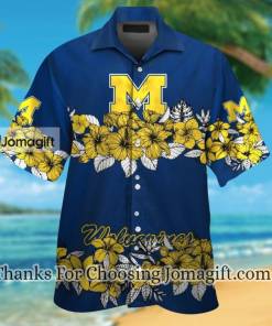 Stylish Michigan Wolverines Hawaiian Shirt Gift