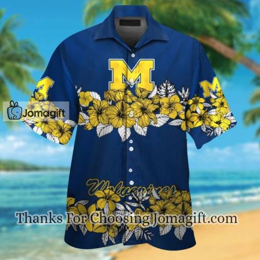 [Stylish] Michigan Wolverines Hawaiian Shirt Gift