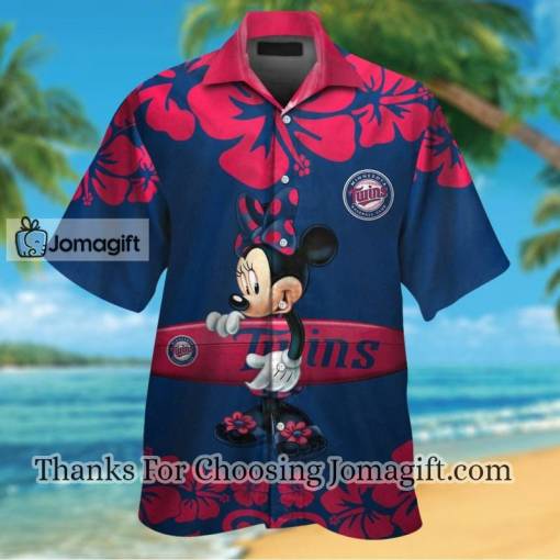 [Stylish] Minnesota Twins Minnie Mouse Hawaiian Shirt Gift