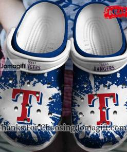 Stylish Mlb Texas Rangers Crocs Shoes Gift 1