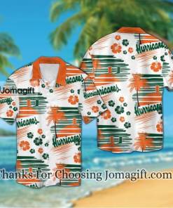 [Stylish] Ncaa Miami Hurricanes Hawaiian Shirt Gift