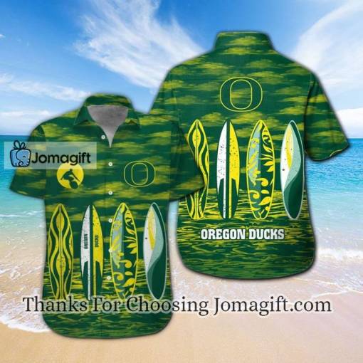 [Stylish] Ncaa Oregon Ducks Hawaiian Shirt Gift
