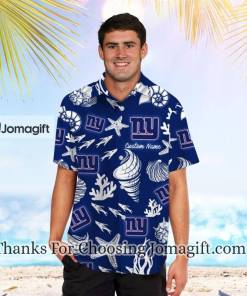 Stylish New York Giants Personalized Hawaiian Shirt Gift