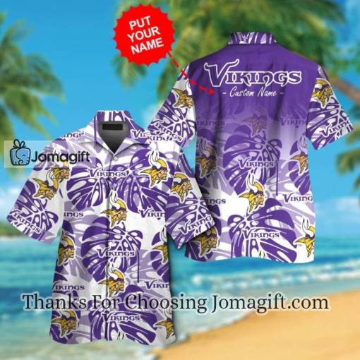[Stylish] Nfl Minnesota Vikings Hawaiian Shirt Gift