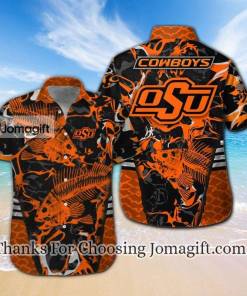 Stylish Oklahoma State Cowboys Fishing Hawaiian Shirt Gift