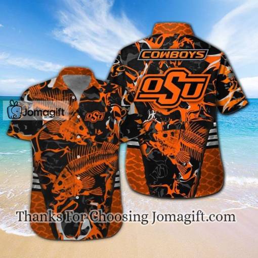 [Stylish] Oklahoma State Cowboys Fishing Hawaiian Shirt Gift