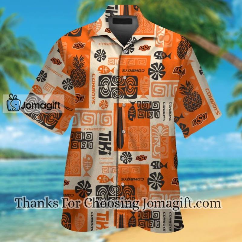 Stylish Oklahoma State Cowboys Hawaiian Shirt Gift