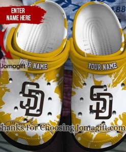 Stylish Personalized San Diego Padres Crocs Shoes Gift 1