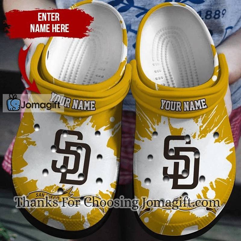 Stylish Personalized San Diego Padres Crocs Shoes Gift 1