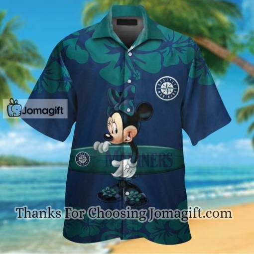 [Stylish] Seattle Mariners Minnie Mouse Hawaiian Shirt Gift