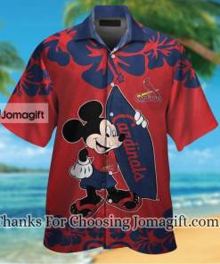 [Stylish] St Louis Cardinals Mickey Mouse Hawaiian Shirt Gift