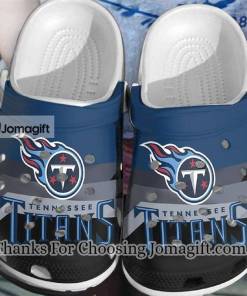 Tennessee Titans American Flag Breaking Wall Crocs Clog Shoes
