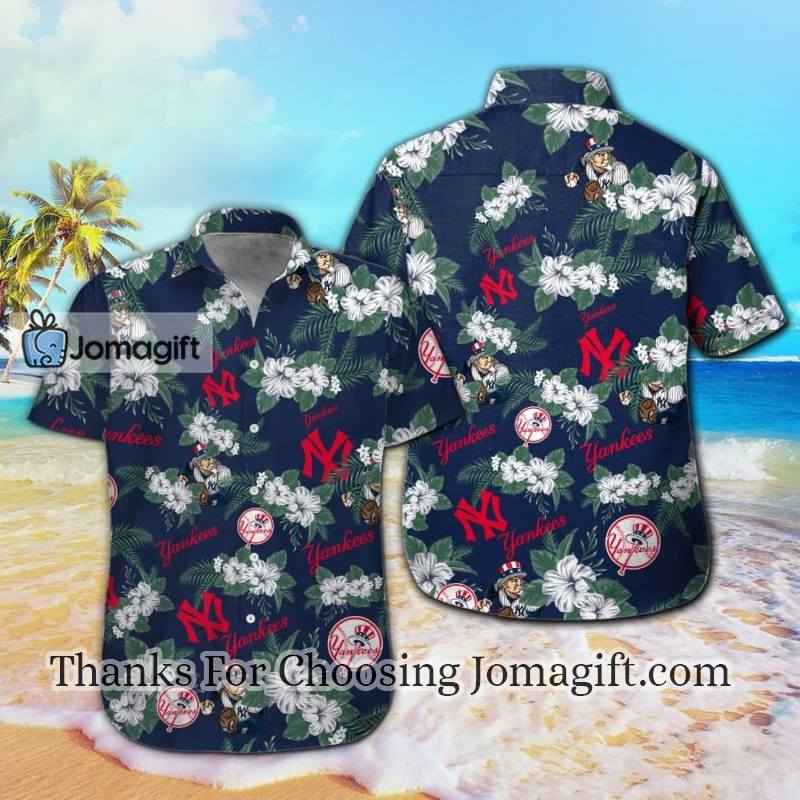 Stylish Yankees Hawaiian Shirt Gift