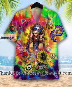 Sunflower Colorful Hippie Hawaiian Shirt 2