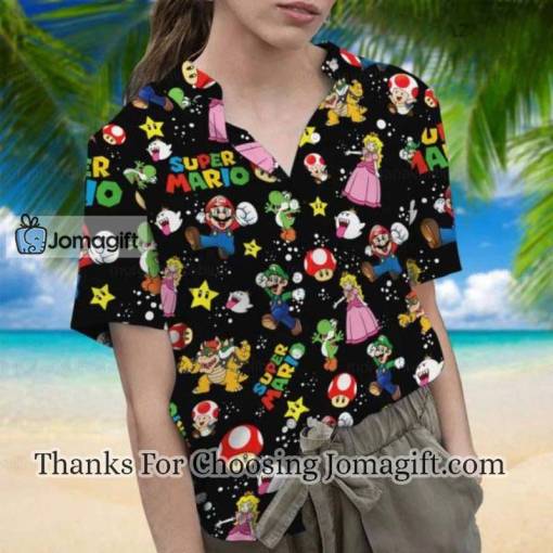 Super Mario Princess Hawaiian Shirt Gift