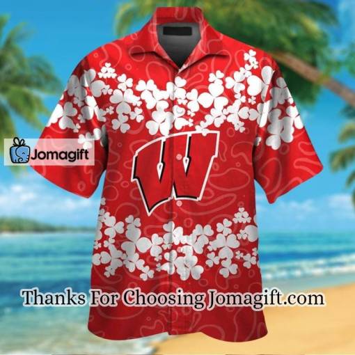 [TRENDING] Wisconsin Badgers Hawaiian Shirt  Gift