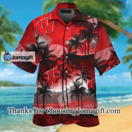 [TRENDY] Ncaa Badgers Hawaiian Shirt  Gift