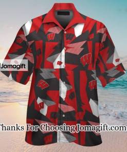 [TRENDY] Ncaa Wisconsin Badgers Hawaiian Shirt  Gift