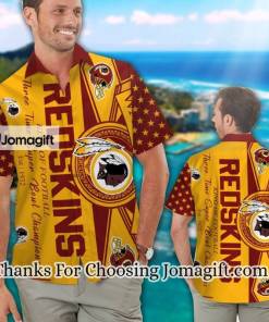 [TRENDY] Washington Redskins Hawaiian Shirt  Gift