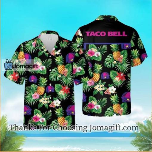 Taco Bell Hawaiian Black Shirt Gift