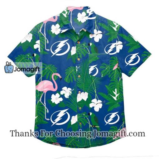 Tampa Bay Lightning Men Shawaiian Shirt Gift