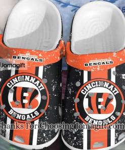 Cincinnati Bengals Mascot Ripped Flag Crocs Clog Shoes