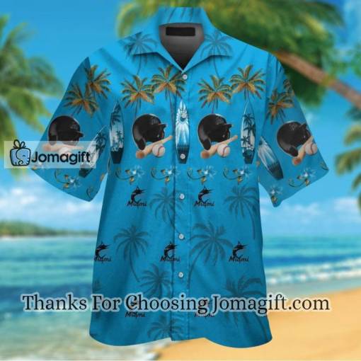 [Trendy] Miami Marlins Hawaiian Shirt Gift