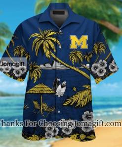 [Trendy] Michigan Wolverines Hawaiian Shirt Gift
