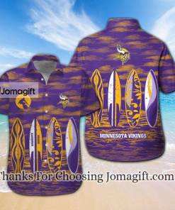 [Trendy] Minnesota Vikings Tropical Aloha Hawaiian Shirt Gift