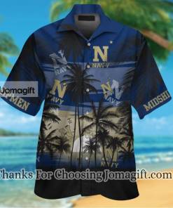 [Trendy] Navy Midshipmen Hawaiian Shirt Gift