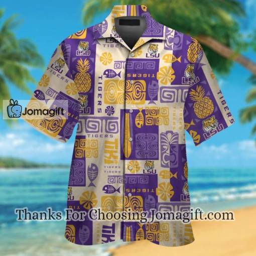 [Trendy] Ncaa Lsu Tigers Hawaiian Shirt Gift