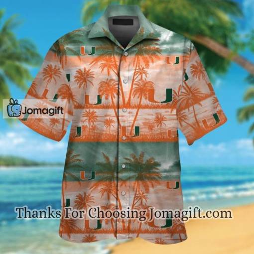 [Trendy] Ncaa Miami Hurricanes Hawaiian Shirt Gift