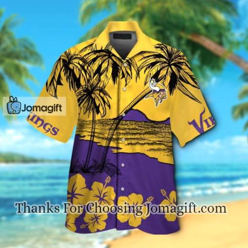[Trendy] Nfl Minnesota Vikings Hawaiian Shirt Gift