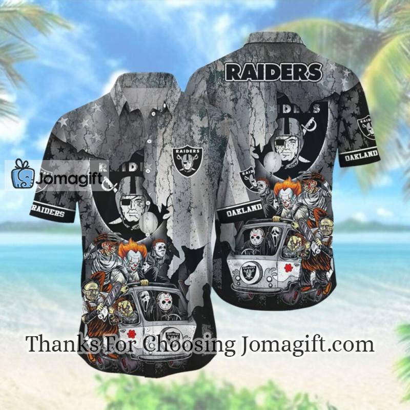 Trendy Oakland Raiders Hawaiian Shirt Gift