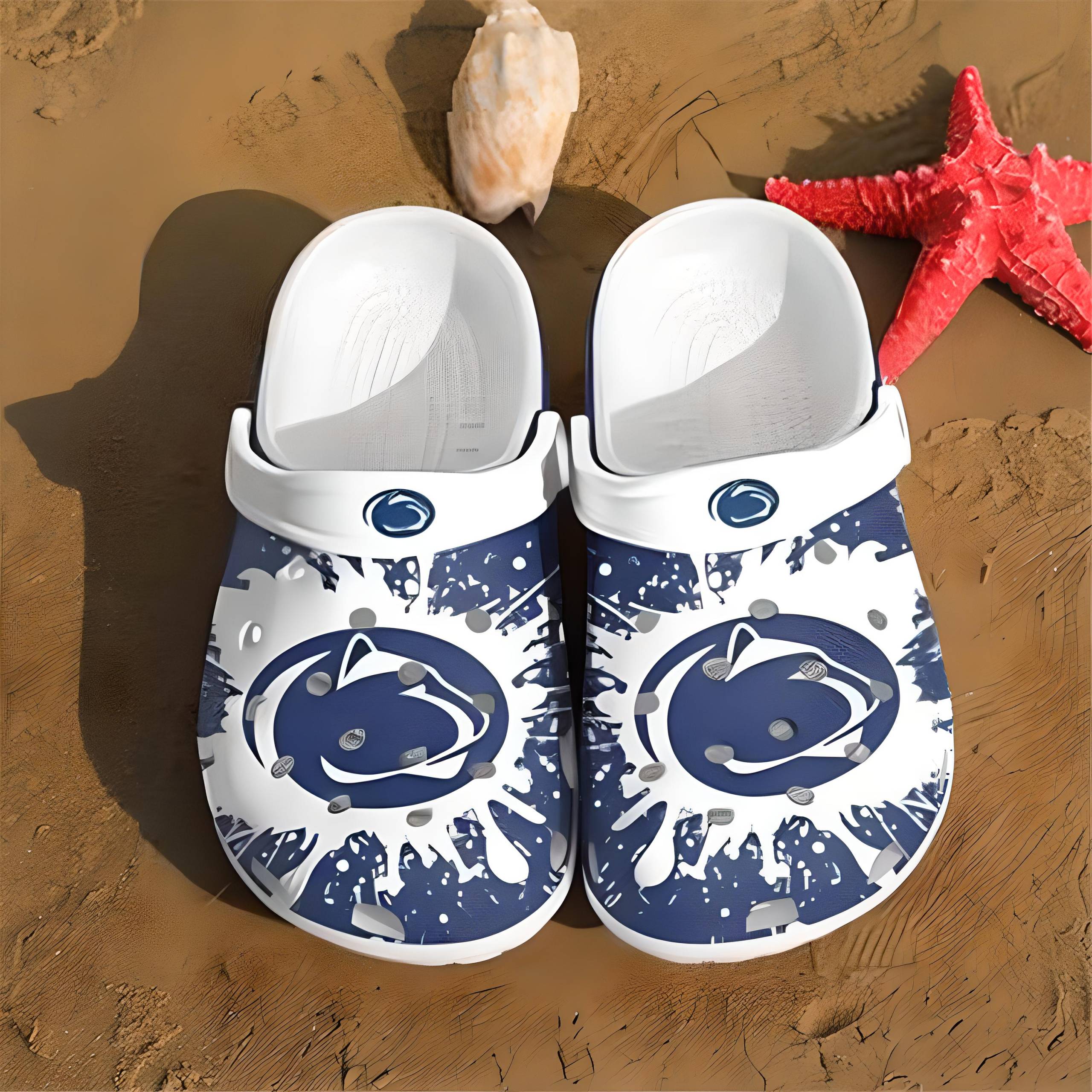 Trendy Penn State Nittany Lions Crocs Shoes Gift 1