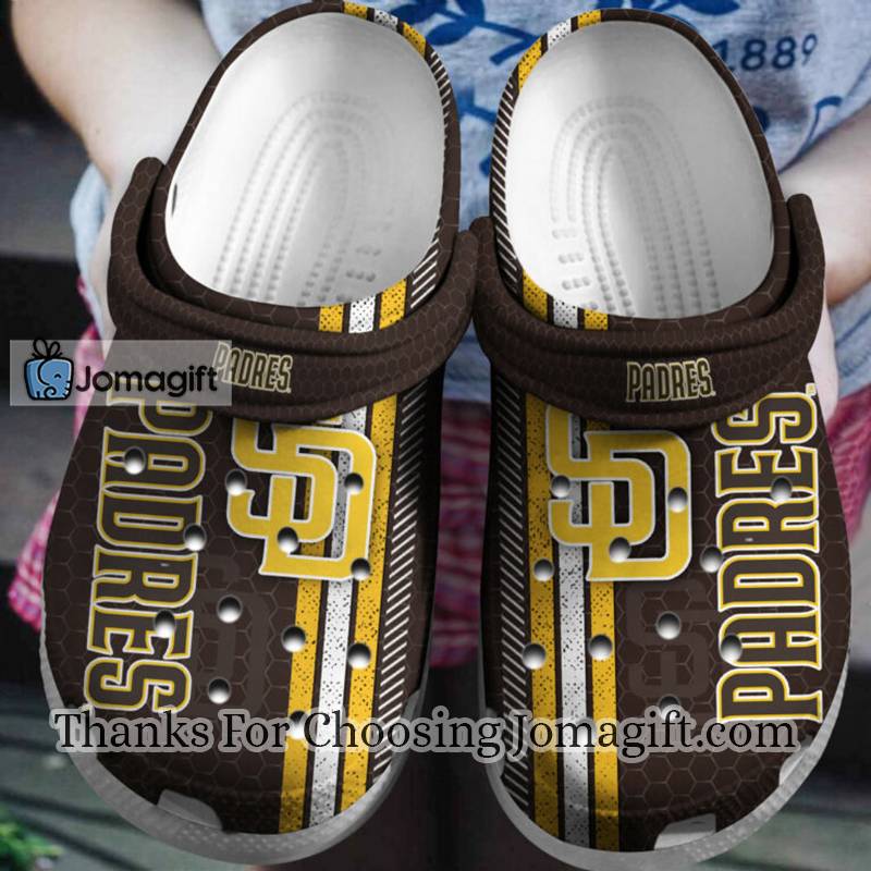 Trendy Personalized San Diego Padres Crocs Gift 1