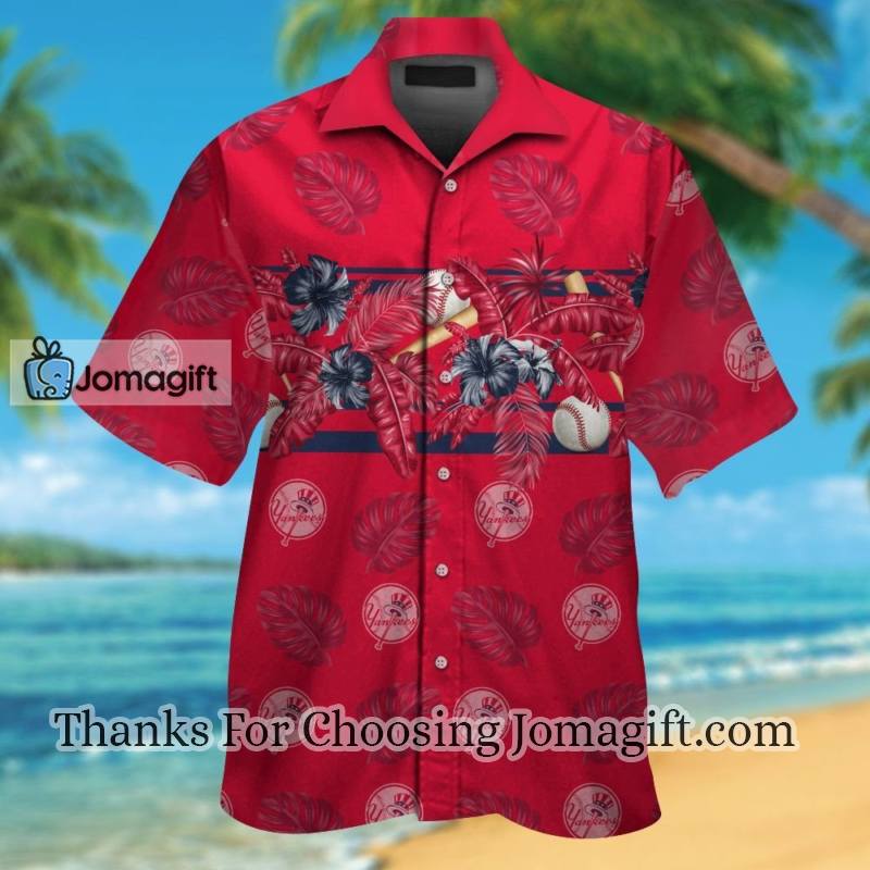 Trendy Yankees Hawaiian Shirt Gift