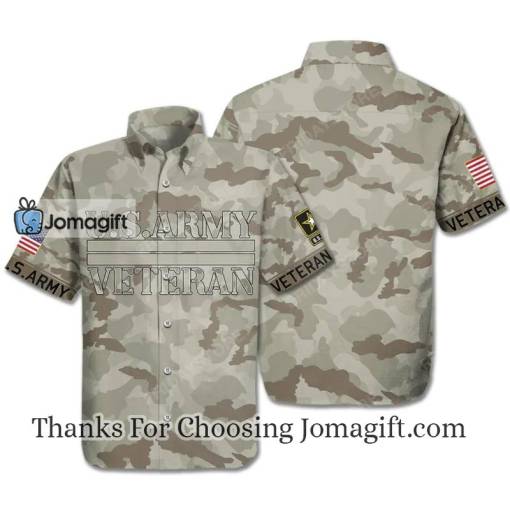 Veteran Hawaiian Shirt US Army Uniform Unisex Full Size Adult
