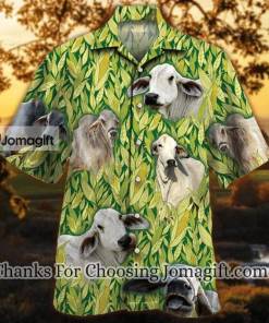 Vintage Farm Hawaiian Shirts Men Brahman Hawaiian Shirt 1