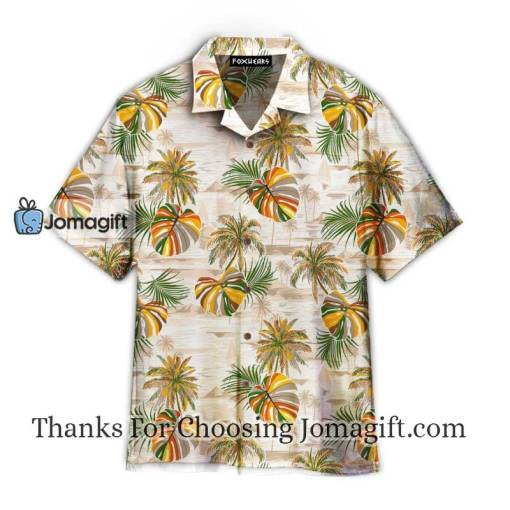Vintage Palm Leaves Island Hawaiian Shirt