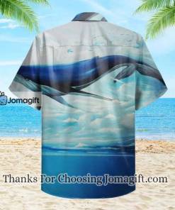 Whale Ocean Blue Hawaiian Shirt 2