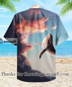 Whale Sky Colorful Hawaiian Shirt 2