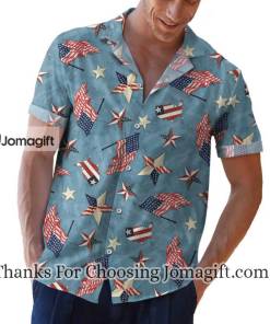 Wilmington American Valor Patriotic 4Th Of July Hawaiian Shirts Gift