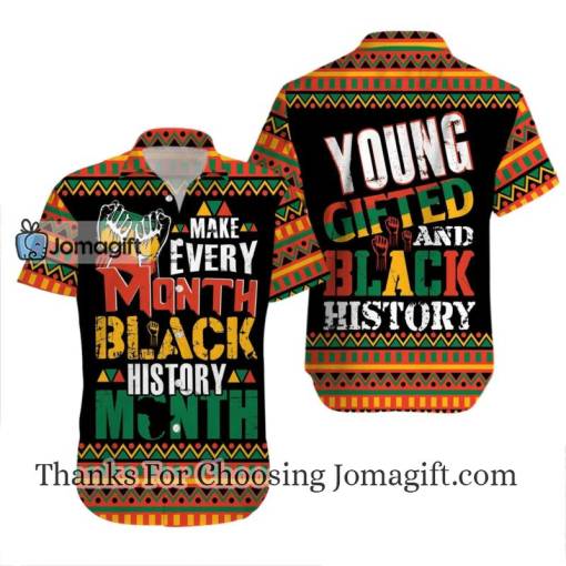 Young Gift And Black History Hawaiian Shirt